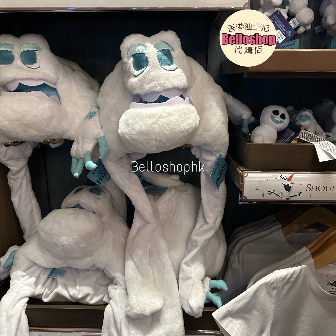 HKDL Marshmallow Moveable Fan Cap World of Frozen