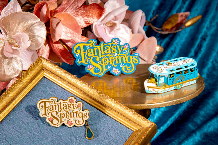 TDR - “Fantasy Springs” Logo Designed Pin Badge 