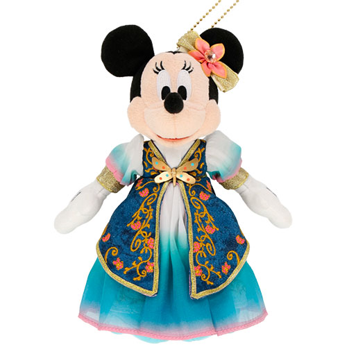 ファンタジースプリングスホテル ミッキー ミニー ぬいぐるみバッジ 
