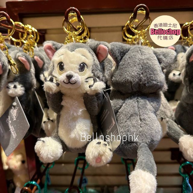 2点ガス ジャック キーホルダー DISNEY CAT DAY 2025 Disney Store japan Gus keychain CAT DAY 2025 Plush