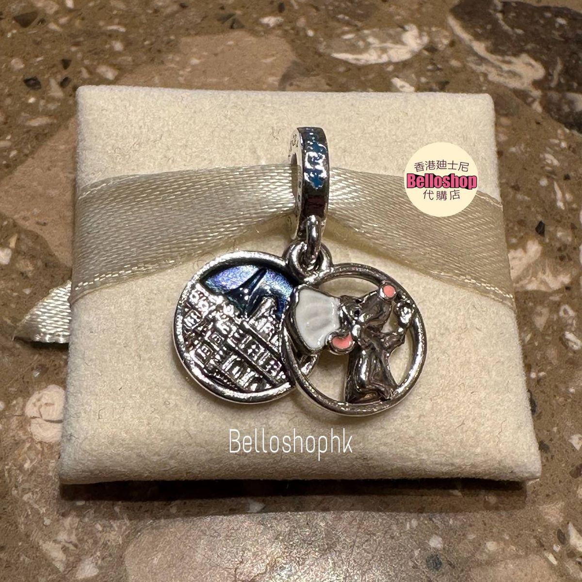 Pre-order” HKDL - Ratatouille Remy Dangle Charm (Disney X