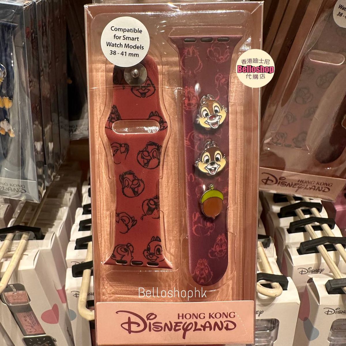 HKDL Chip and Dale Apple Watch Straps 38 41 mm BELLOSHOPHK LIMITED
