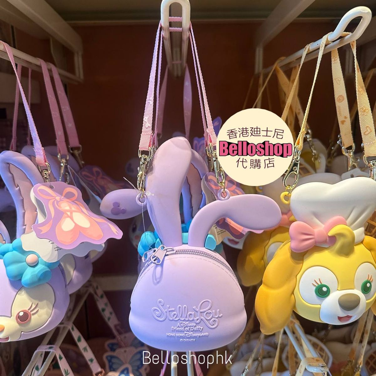 Japan Tokyo Disney Sea Duffy Bear ShellieMay Bow Plush Pass