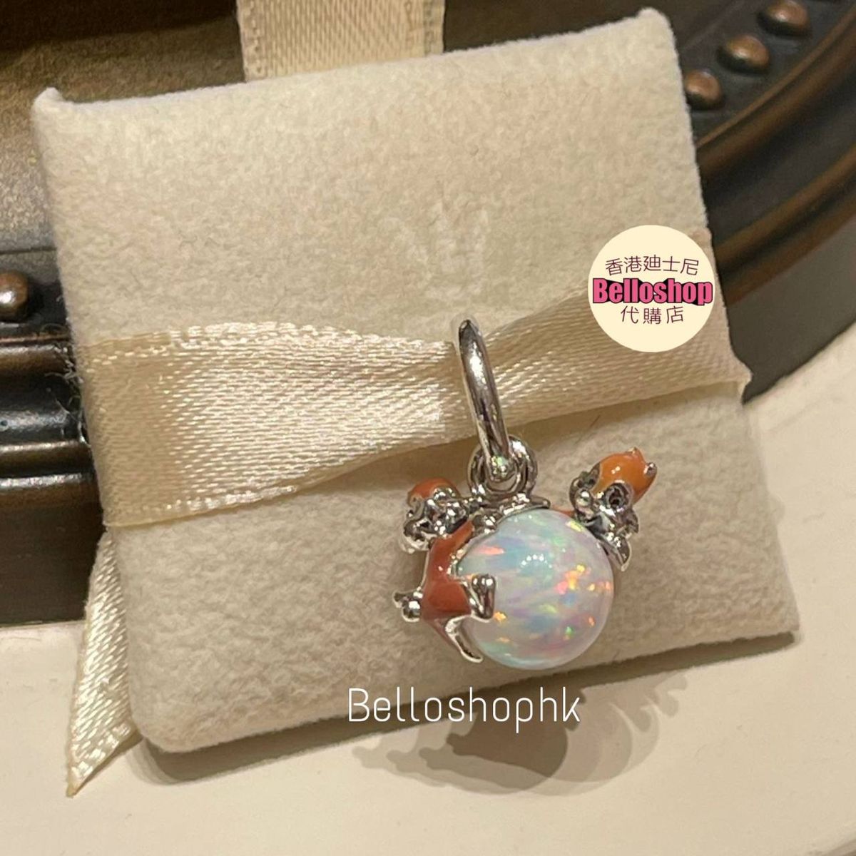 HKDL Disney Pandora Chip Dale Bauble Dangle Charm
