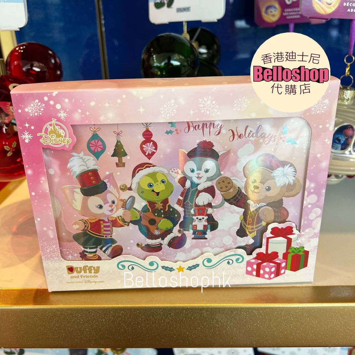 HKDL - Greeting Card Set “ Duffy and Friends Christmas 2024