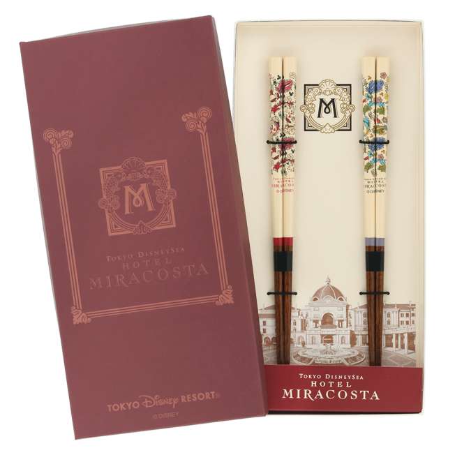 TDR - Tokyo DisneySea Hotel MiraCosta Chopsticks Set of 2