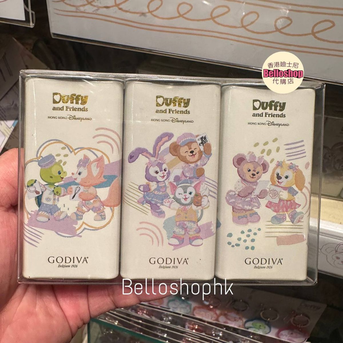 20-60代 人気ファッションブランド - HKDL GODIVA  3 of Set Chocolate 菓子