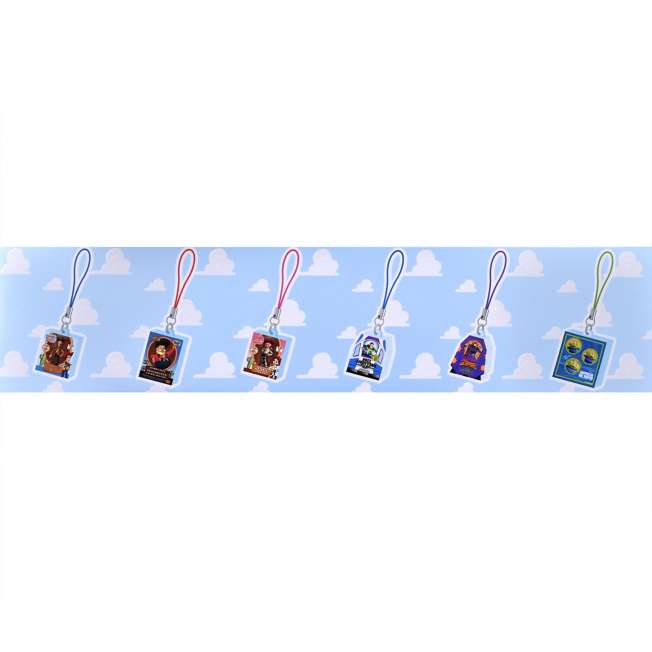 Disneystore オリジナルSECRET STRAP 6種セット Strap Ham 