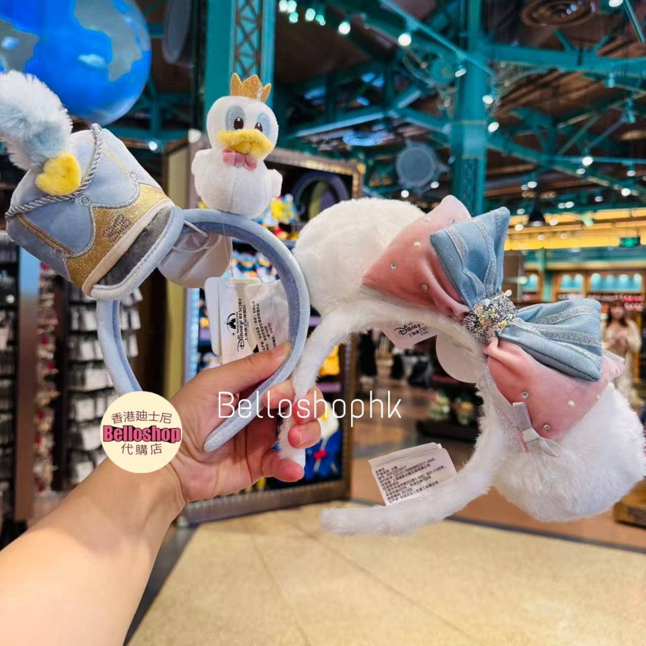 上海ディズニー クリスマス グーフィーステンレスボトルふわふわ