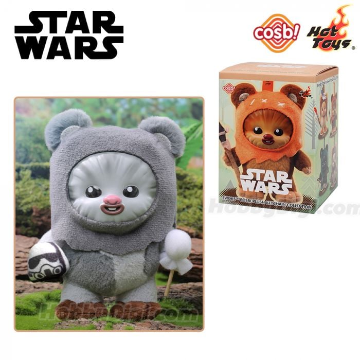 Hot Toy Cosbi - Star Wars Ewok™ Cosbi Plush Keychain Blind