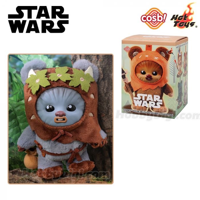 Hot Toys Star Wars Ewoks Cosbi Plush Keychain Collection