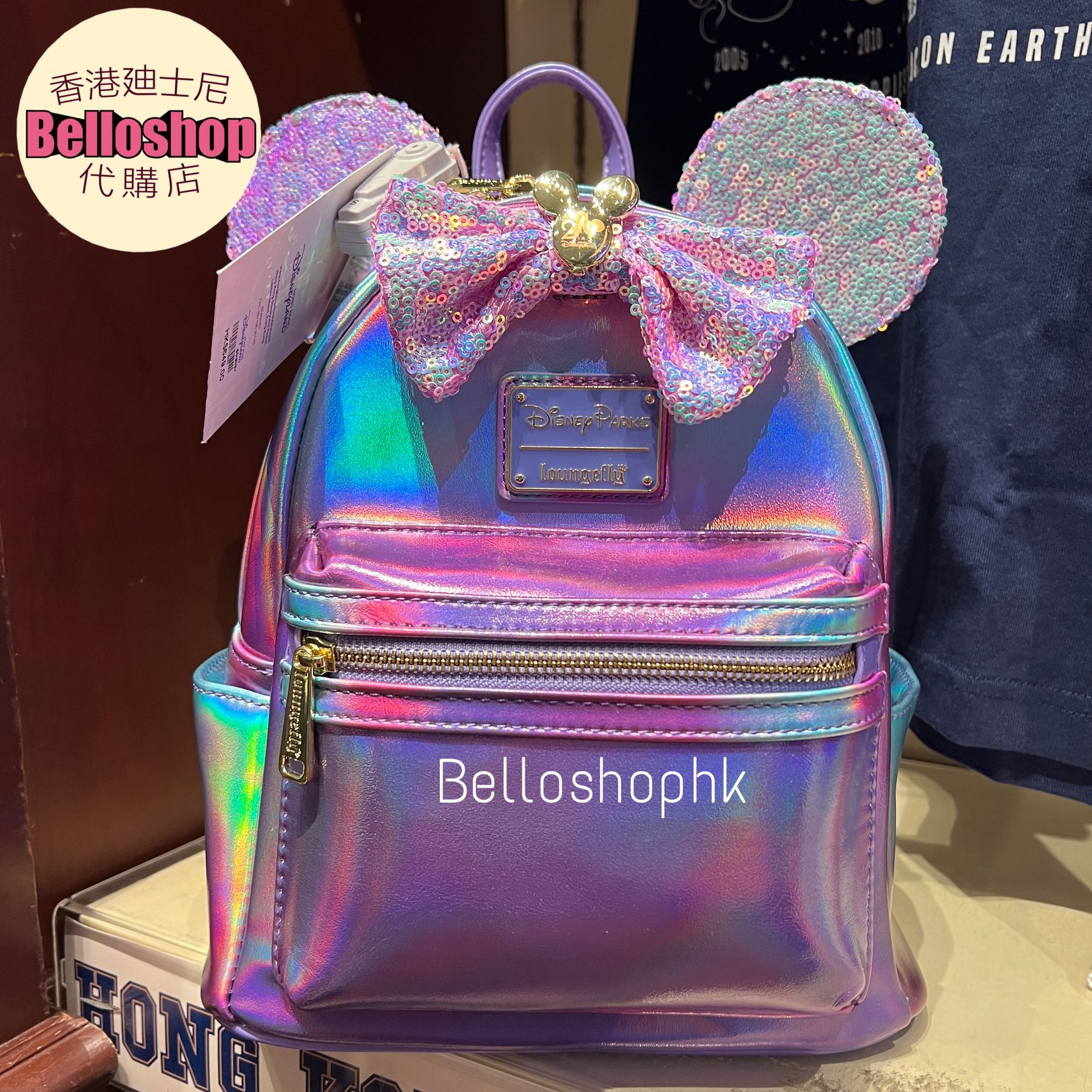 香港限定★Disney x loungefly★パーク20周年記念リュック HKDL - Loungefly Backpack