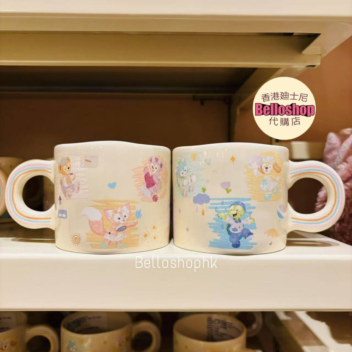 ♡ダンシングスノーフレークス♡ぬいぐるみバッヂ♡サンタコスチューム♡タグ値札付き ダンシングスノーフレークスサンタぬいぐるみバッチコンプリート