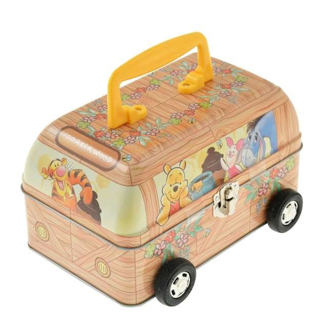 poohしゃん JDS - Pooh & Friends Waffle Cookies in a Tin Bus (Release