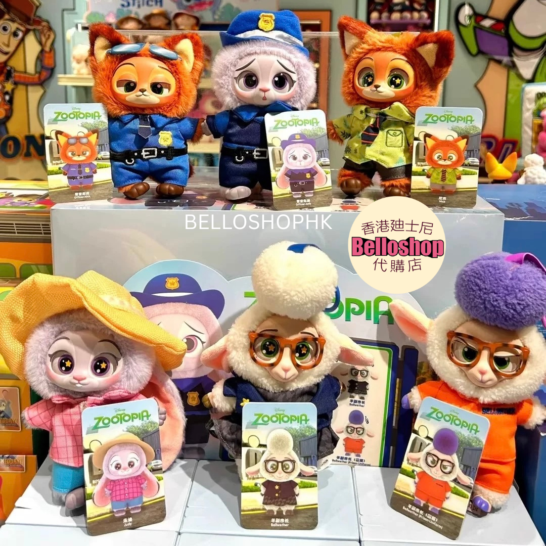 MINISO ズートピア2 バックチャーム Other / MINISO - Zootopia Plush Bag Charm Mystery Box (Release