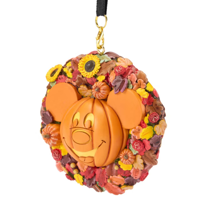 ★Disney Resort 新品タグ付き ハロウィン ornament SDHK - Mickey Mouse Jack o' Lantern Wreath Halloween