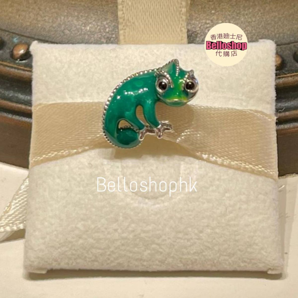 HKDL - Pandora Disney Tangled Pascal Colour-changing Charm