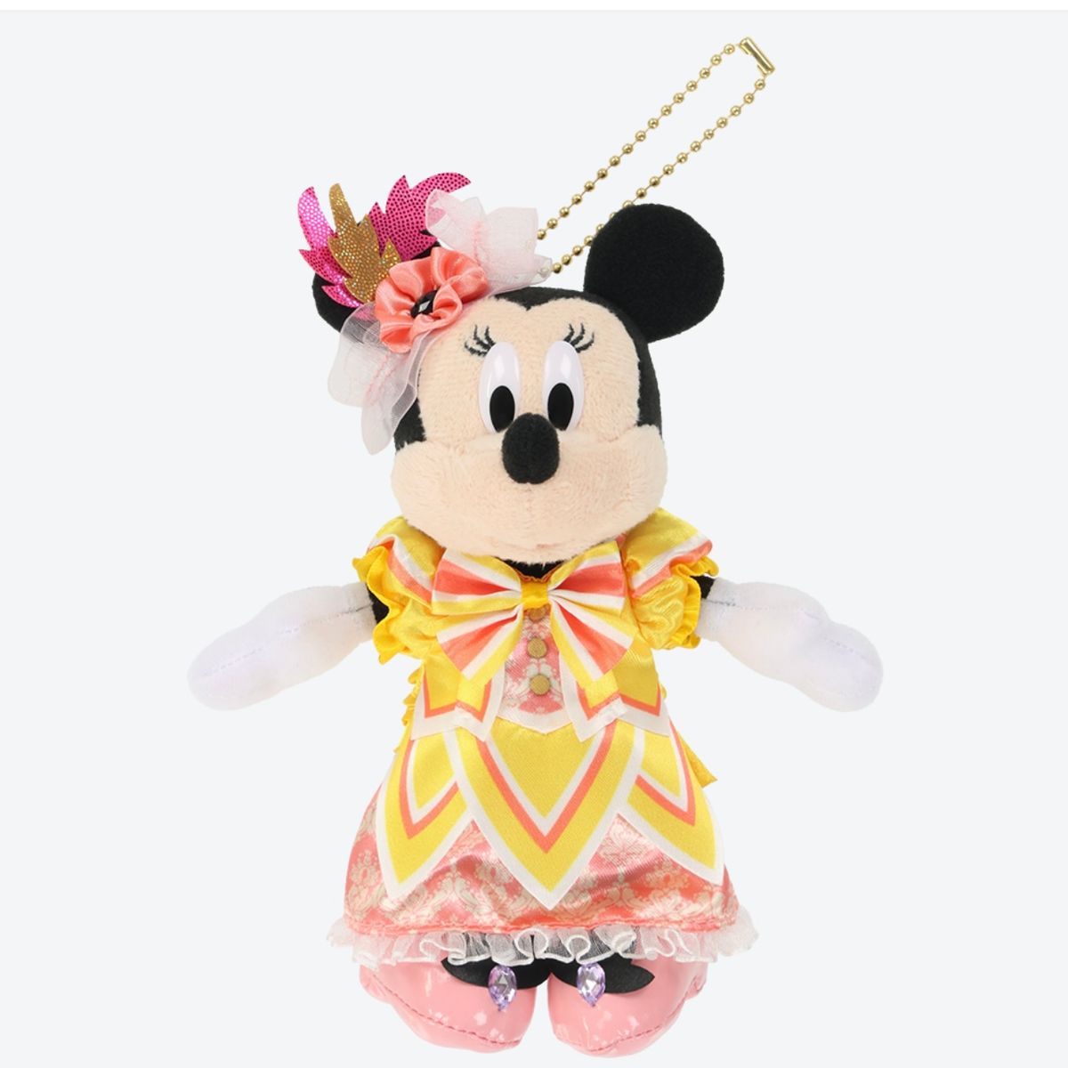 TDR Minnie Mouse Plush Bag Charm 