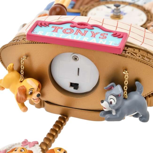 わんわん物語 時計 ライトアップ LADY AND THE TRAMP 70TH わんわん物語 時計 ライトアップ LADY AND THE TRAMP 70TH