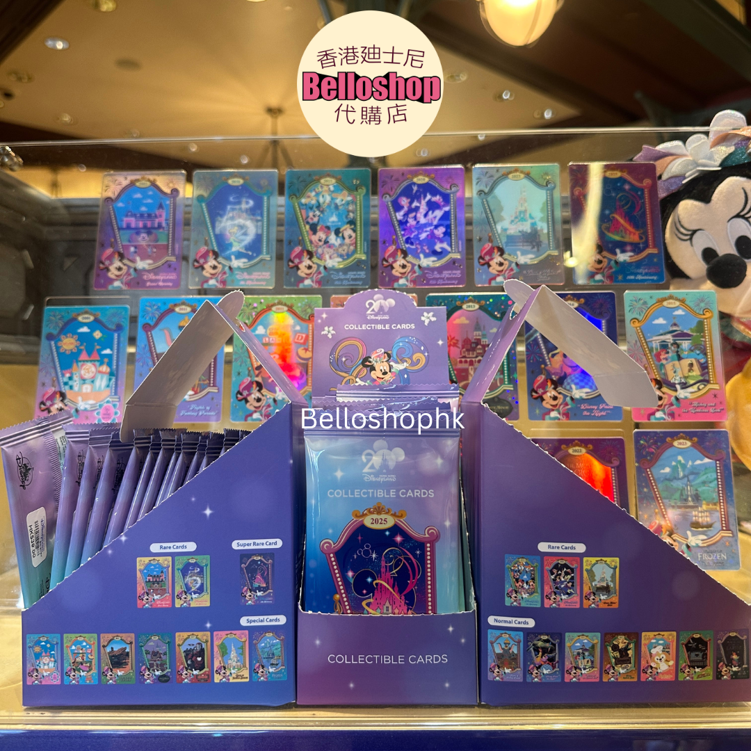 HKDL - Mickey and friends , Duffy and Friends Collectible Cards