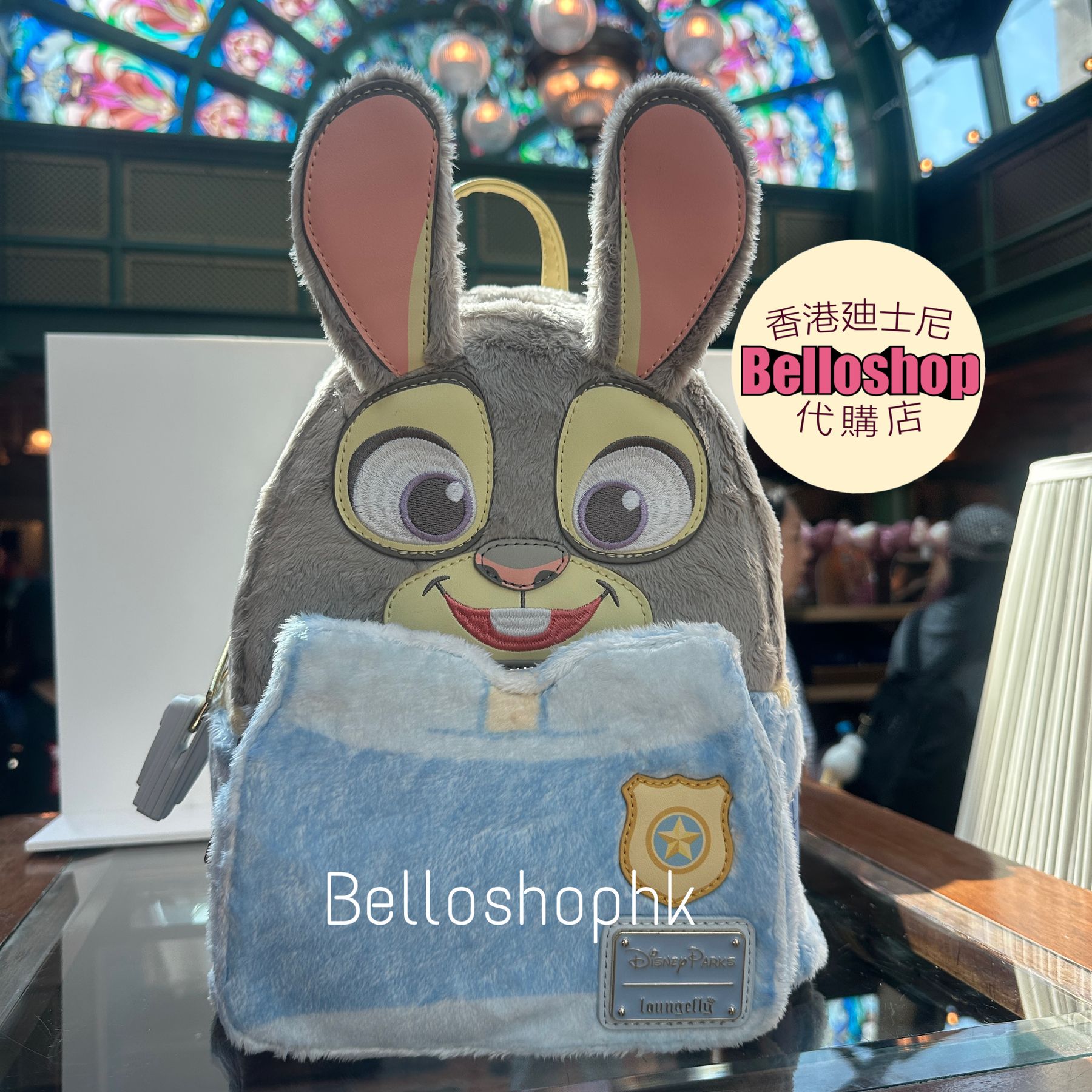 ラウンジフライ】ジュディ・ホップス/白うさぎ/ラビットリュックサック