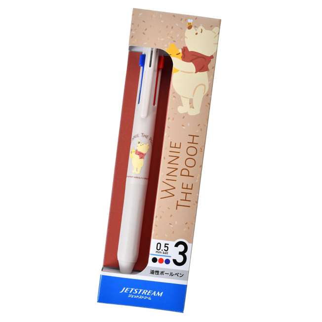 JDS - Winnie the Pooh Jetstream New 3 Color 0.5 Oil-Based