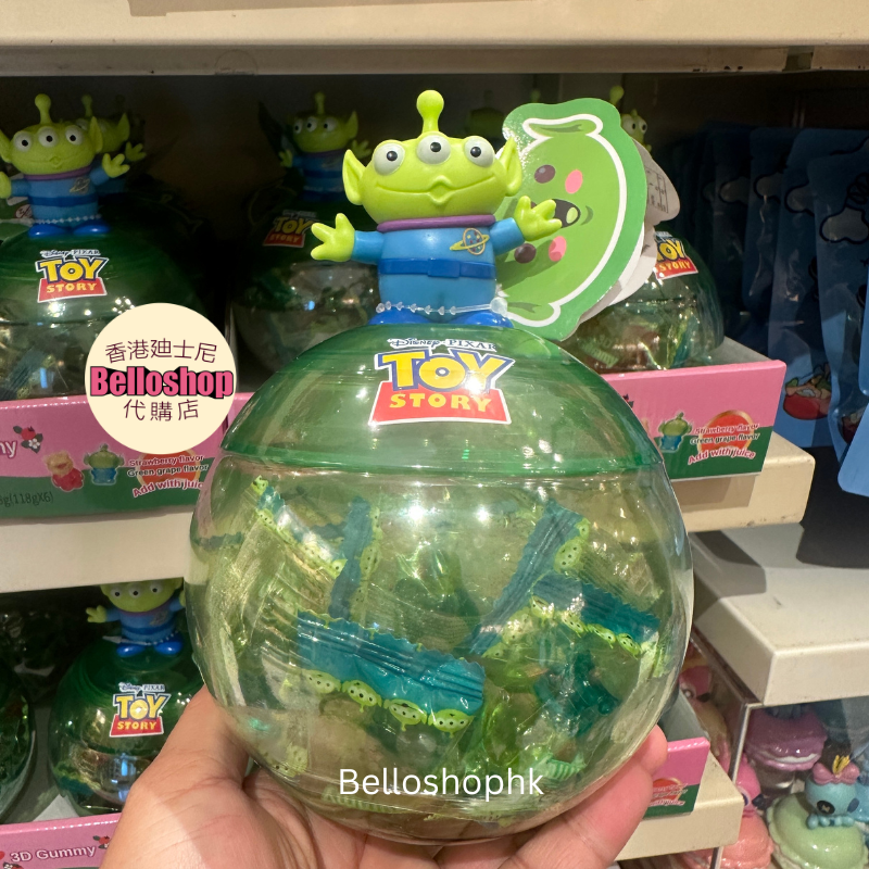 HKDL - Toy Story Alien 3D Gummy Candy Jar (Release Date : 10 Jan