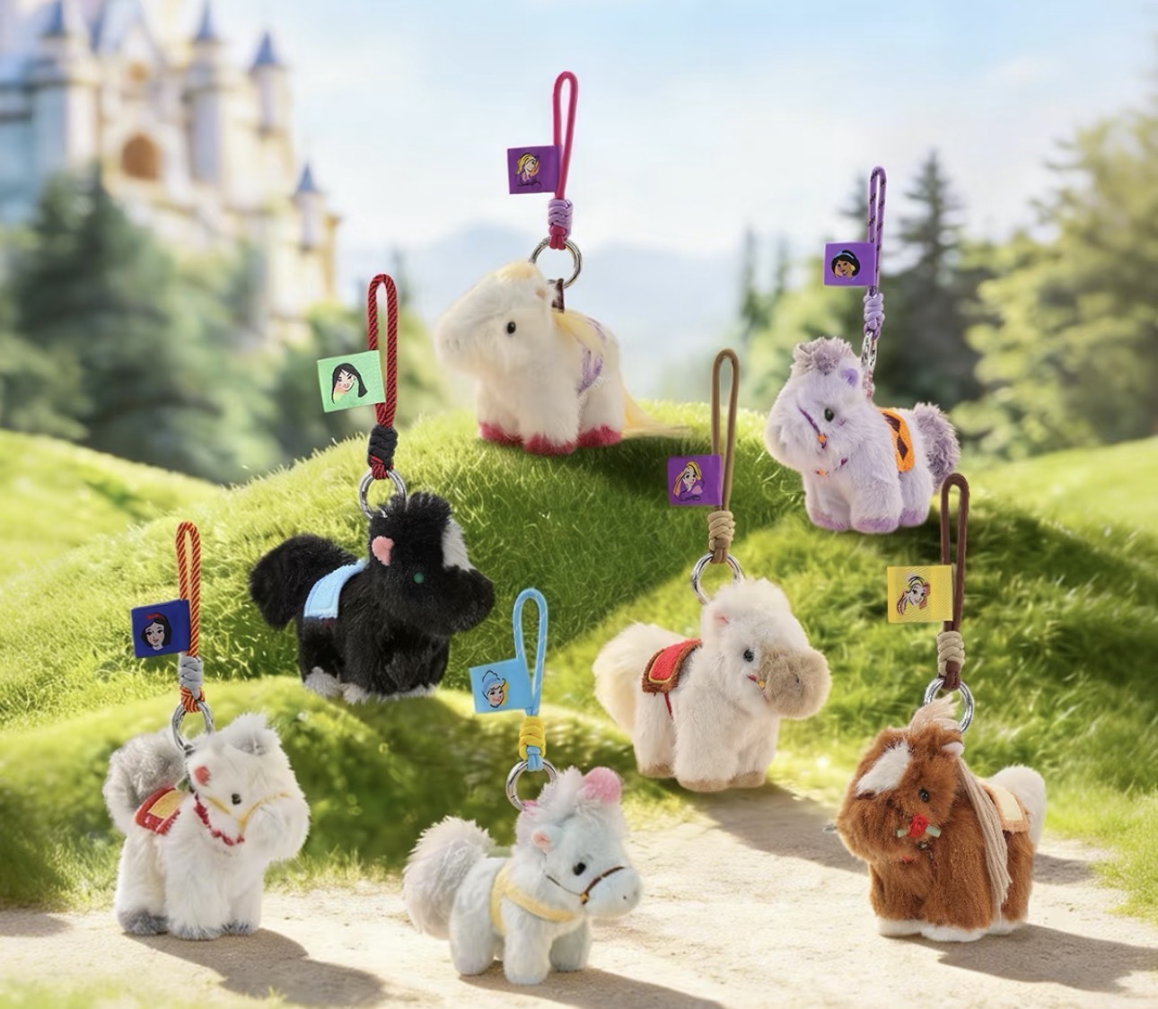 Other - 52TOYS x Disney Princess Pony Pals Mystery Plush Keychain