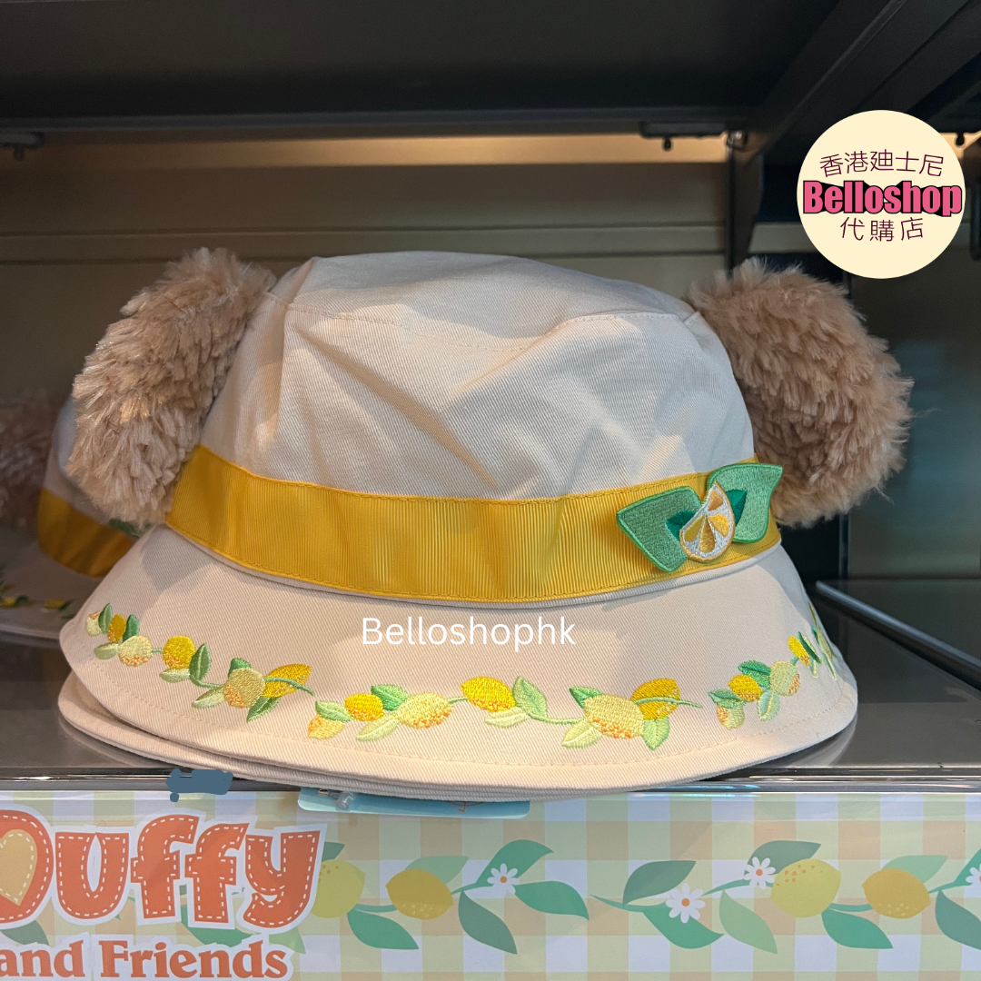 HKDL - Duffy Plush Ear Bucket Hat 