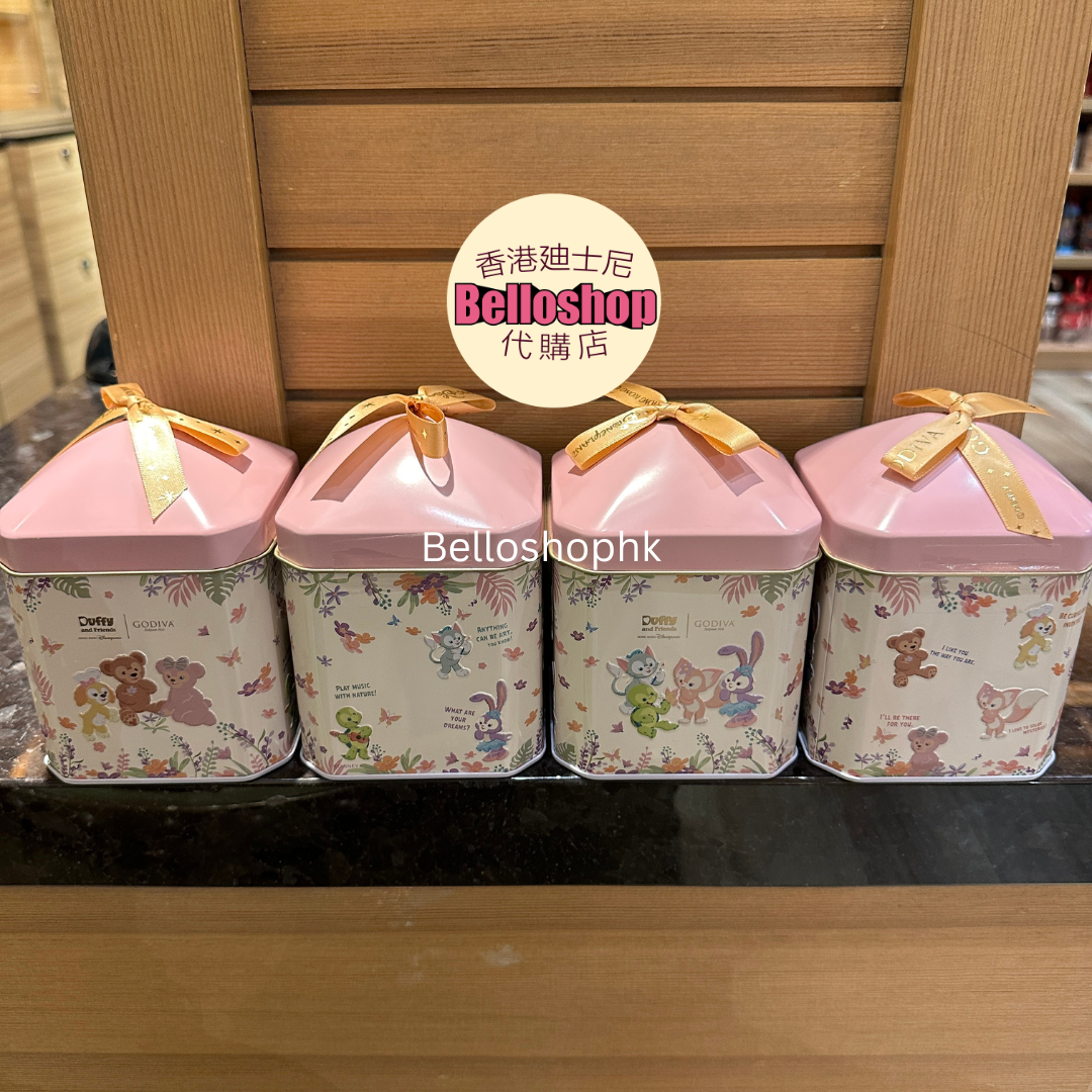 HKDL - Duffy and Friends x GODIVA Assorted Chocolate G Cube