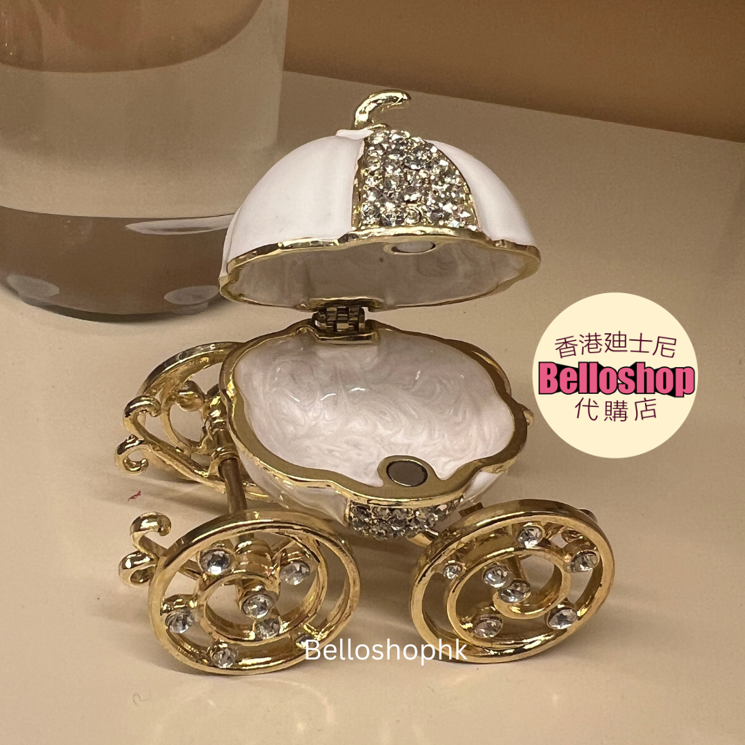 HKDL - Cinderella Pumpkin Coach Trinket Box Figure 