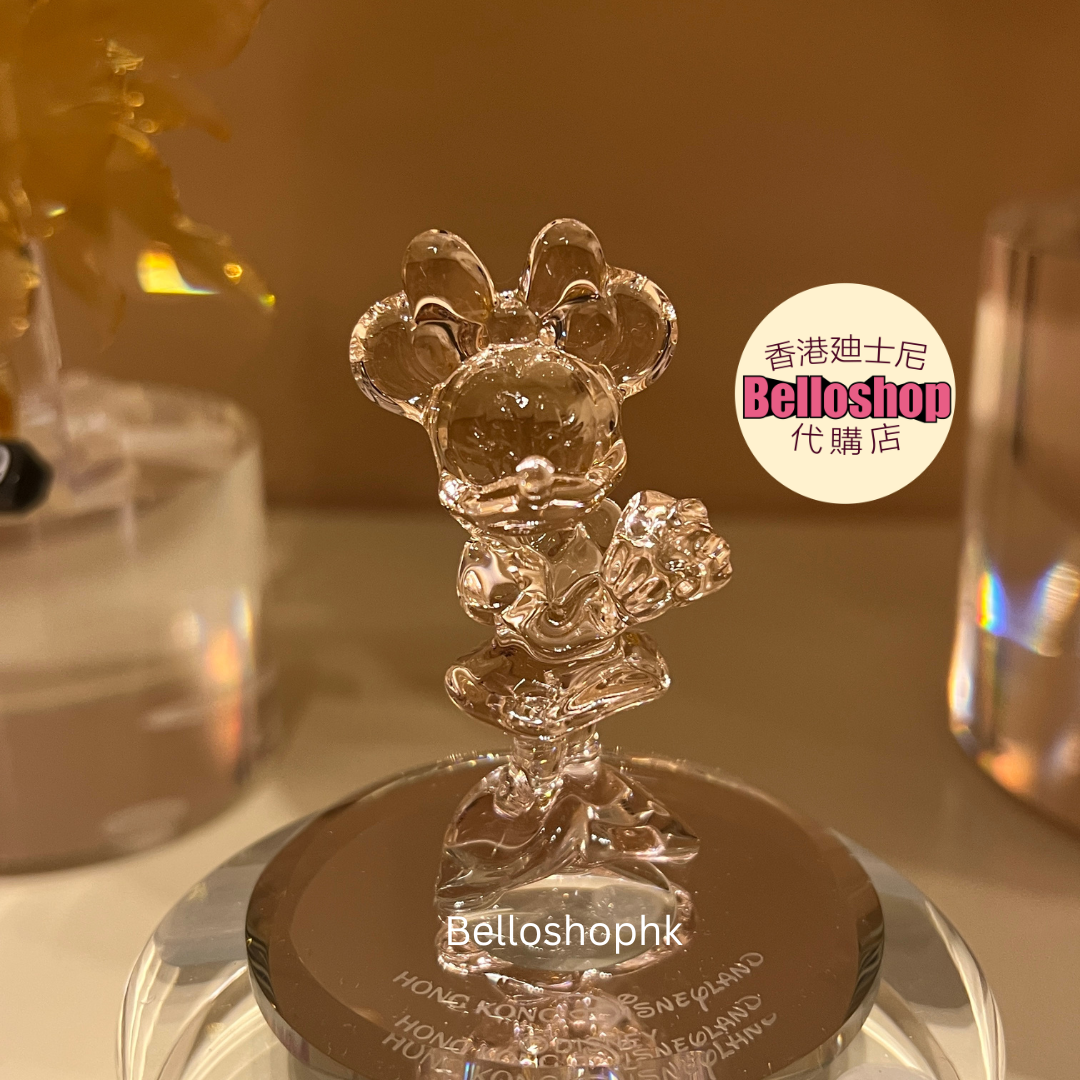 s*8様 ミニー　フィギュア arribas brothers アリバス HKDL - Minnie Mouse Glass Figure 