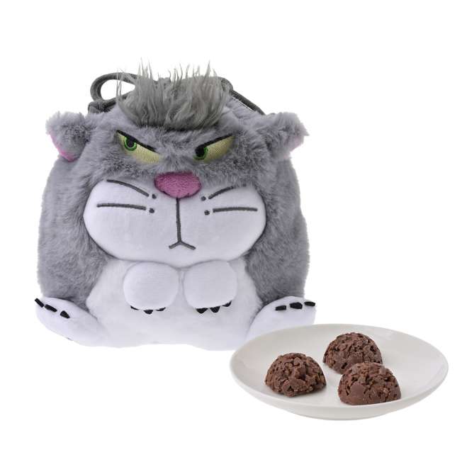 ★ゆきちゃん様★BIGフェイス♡ うさぎ帽子の三毛猫猫ちパネル♡ラウンドバッグ JDS - Lucifer Crunch Chocolate in Drawstring Bag 