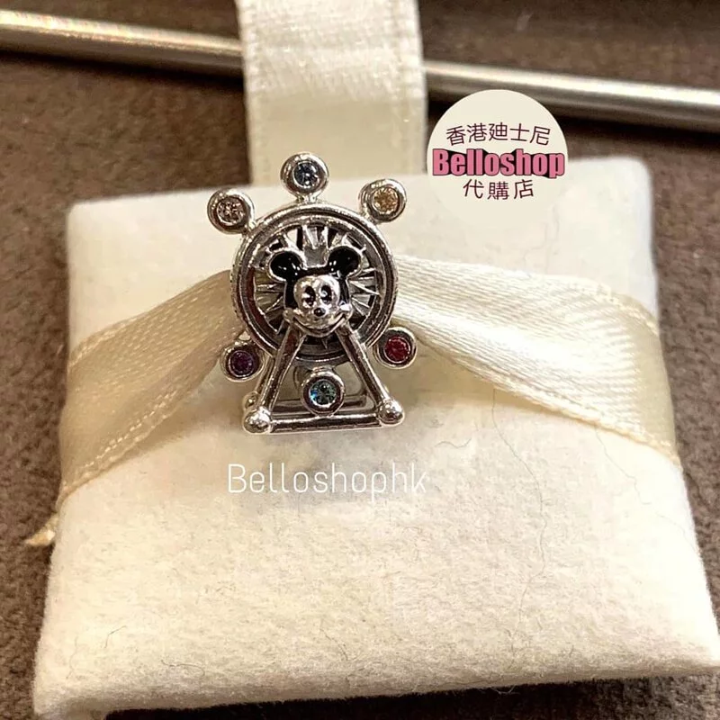 HKDL - Disney x Pandora Park Exclusive Mickey Ferris Wheel Charm