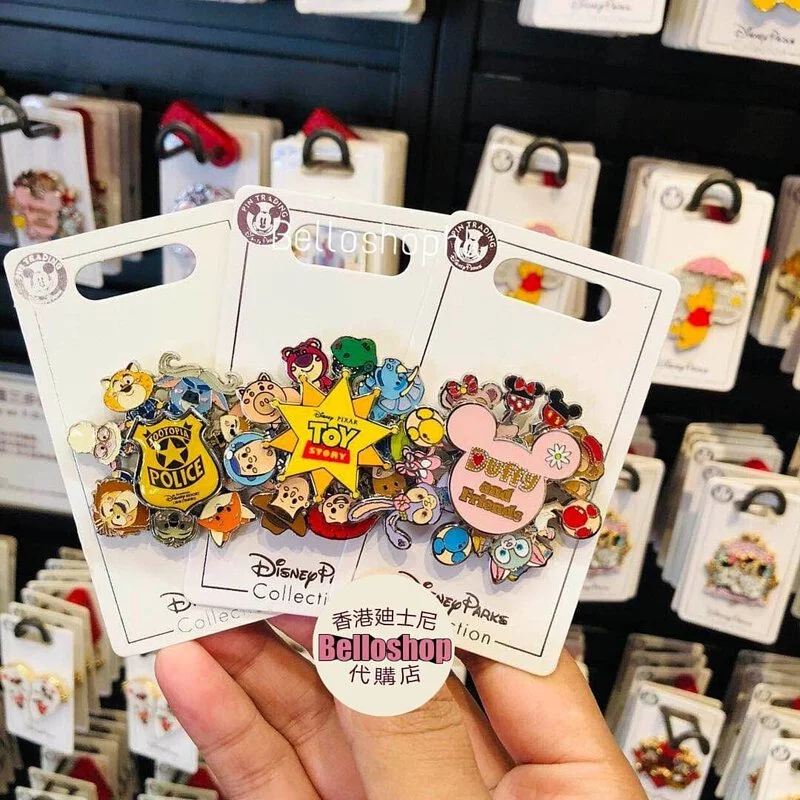 SHDR - Zootopia, Toy Story, Duffy and friends Spinning Pin